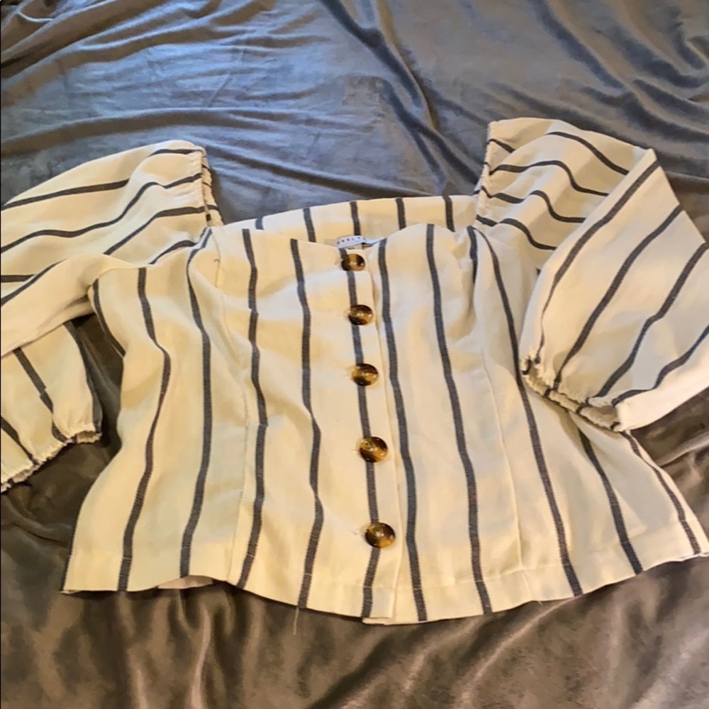 Used button up blouse